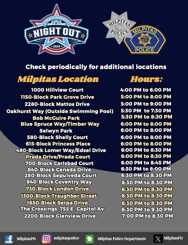 National Night Out August 2024